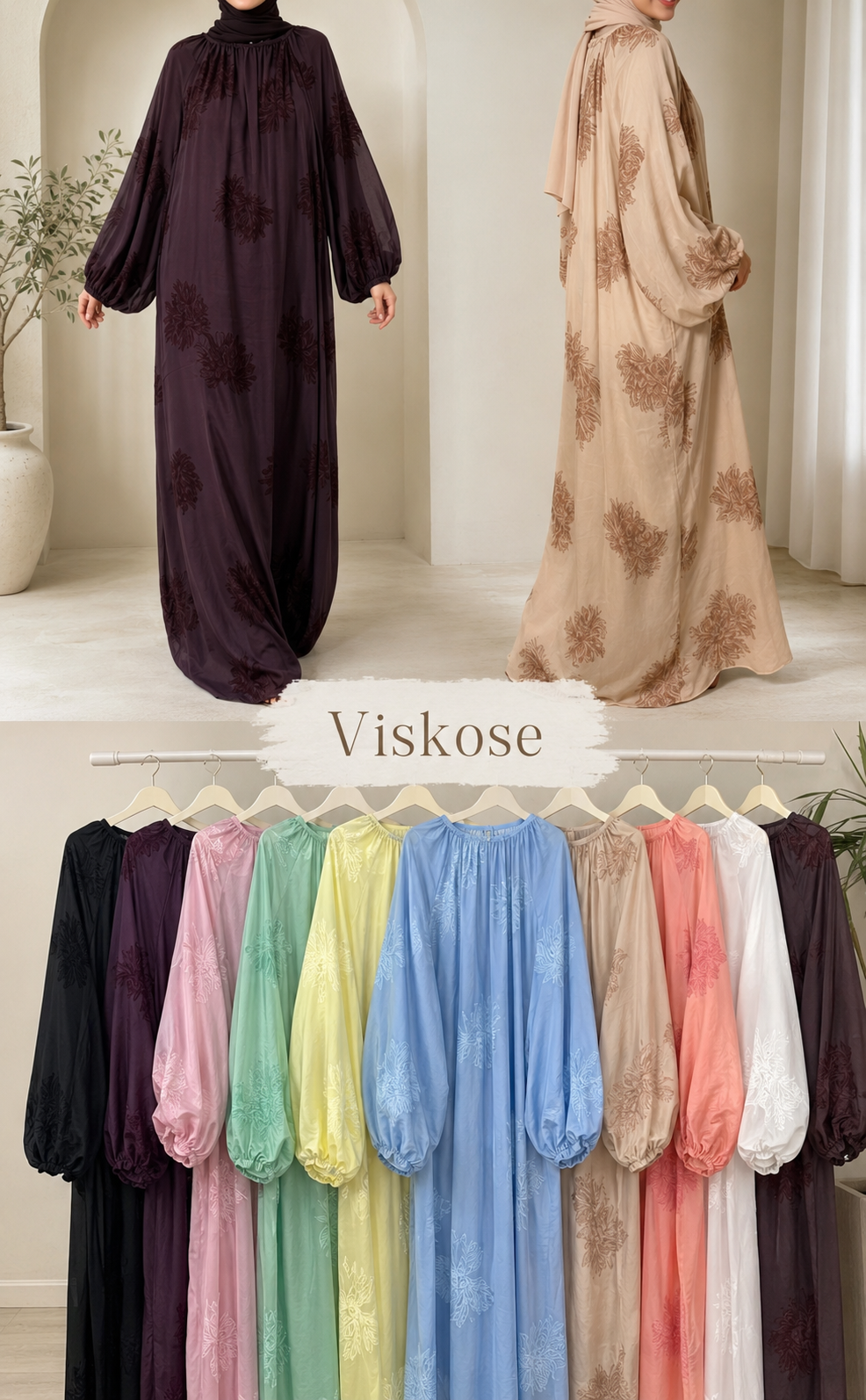 Viskose Kleid Bloom 🌿