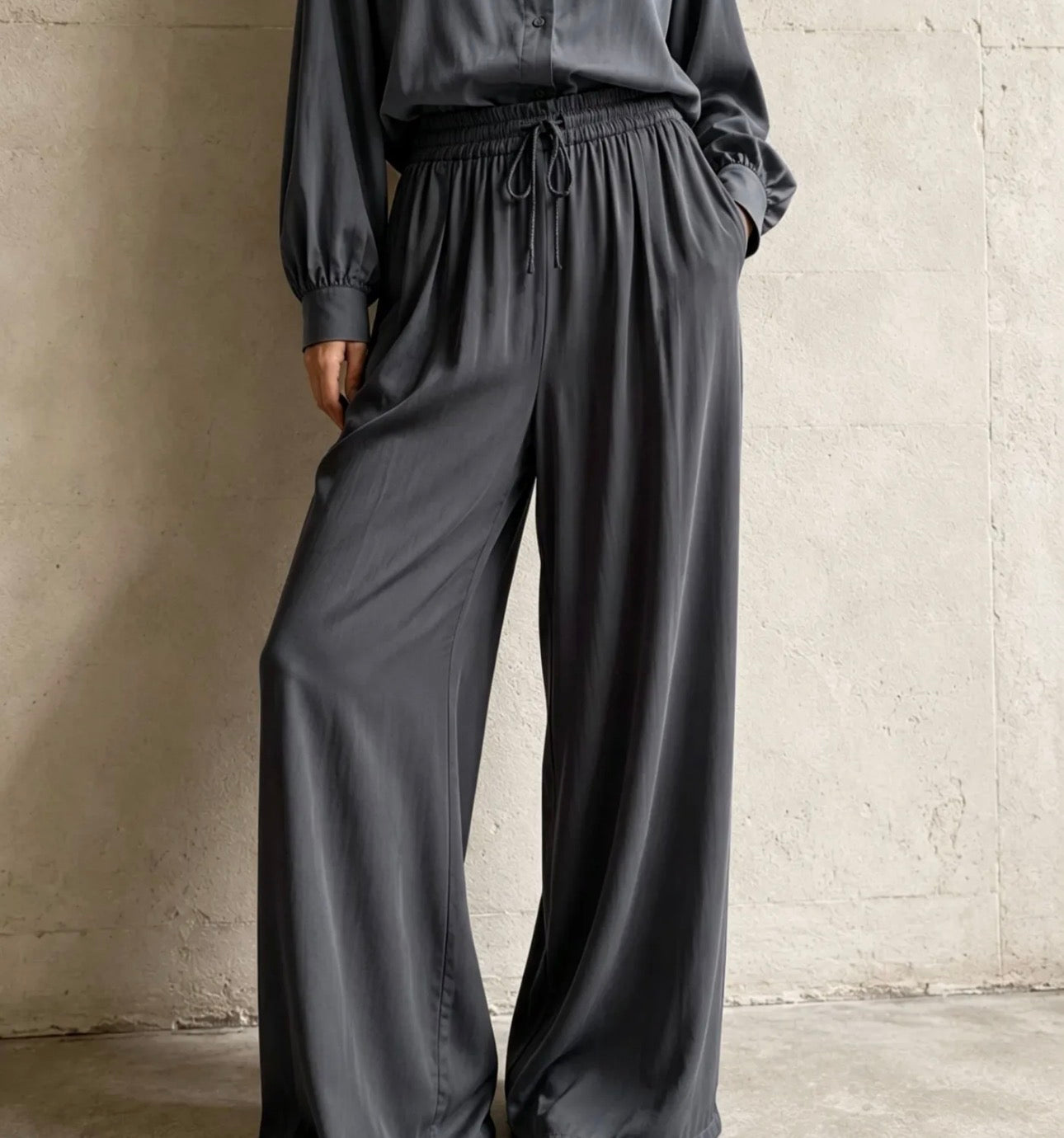 Lyocell Palazzo Hose – 100% Lyocell (Tencel)