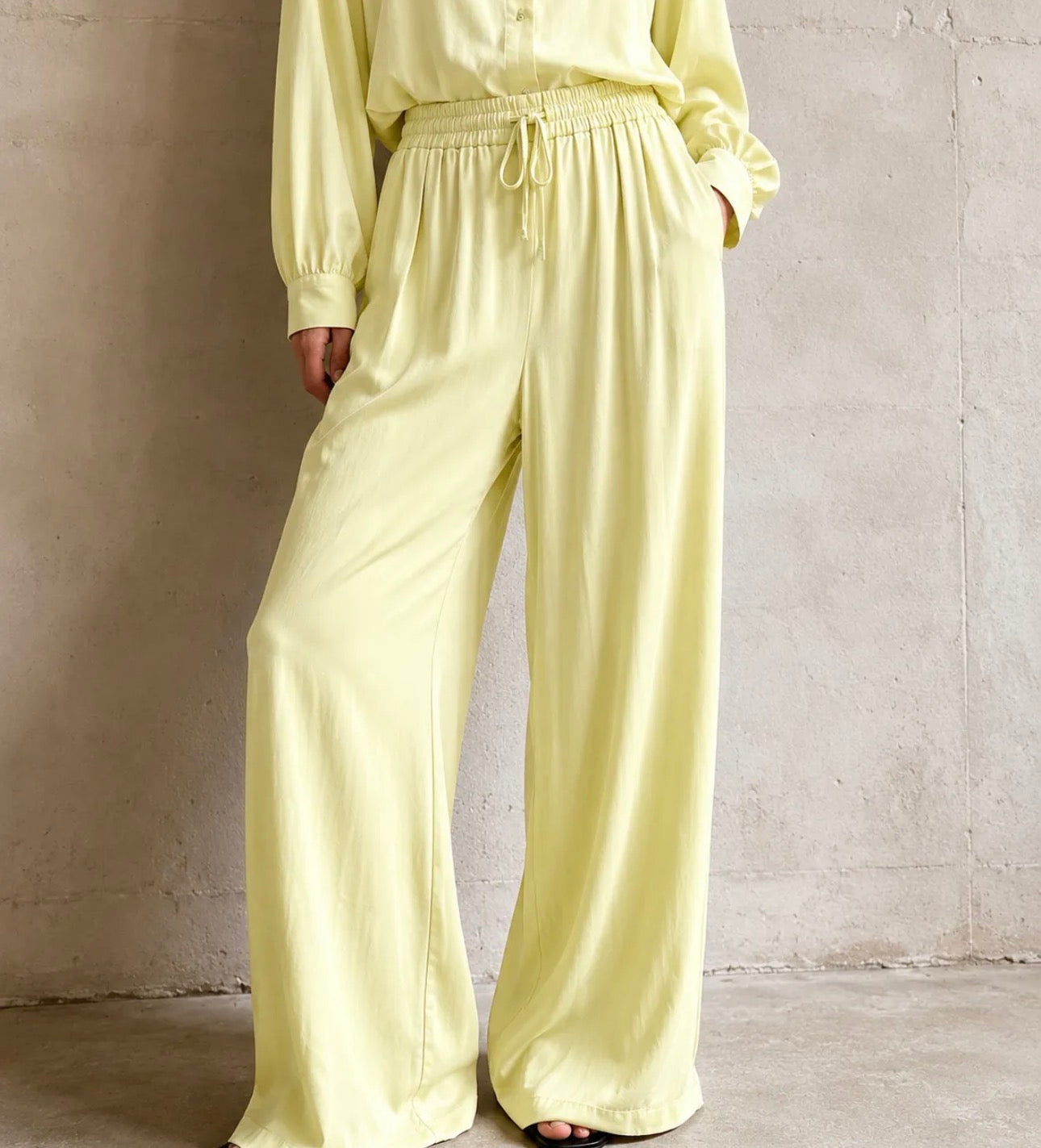 Lyocell Palazzo Hose – 100% Lyocell (Tencel)